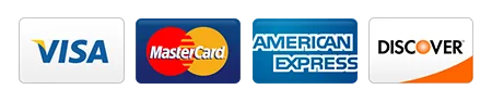 All major credit cards accepted